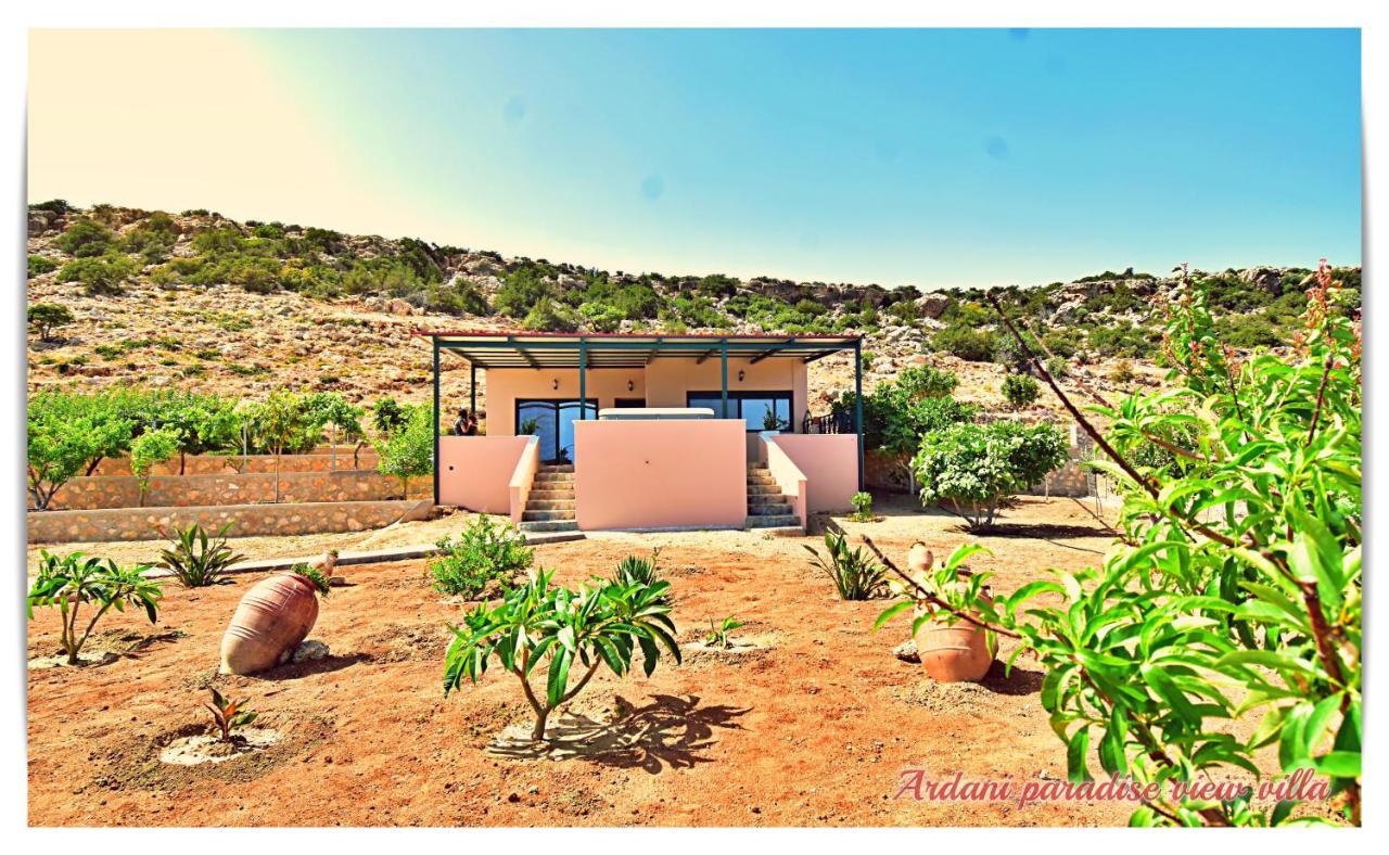 Ardani Paradise View Villa With Jacuzzi Amoopi Exteriör bild